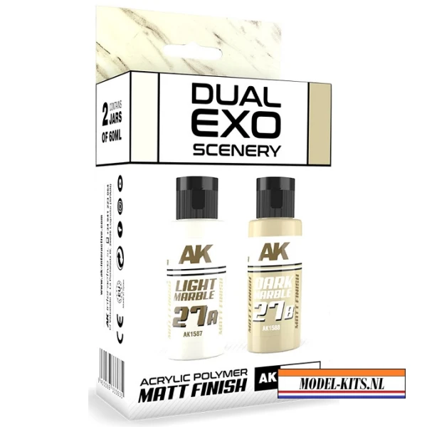 LIGHT MARBLE AND DARK MARBLE DUAL EXO
