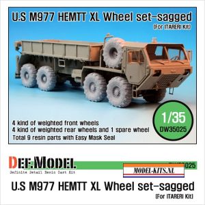 M977 HEMTT XL SAGGED WHEEL SET