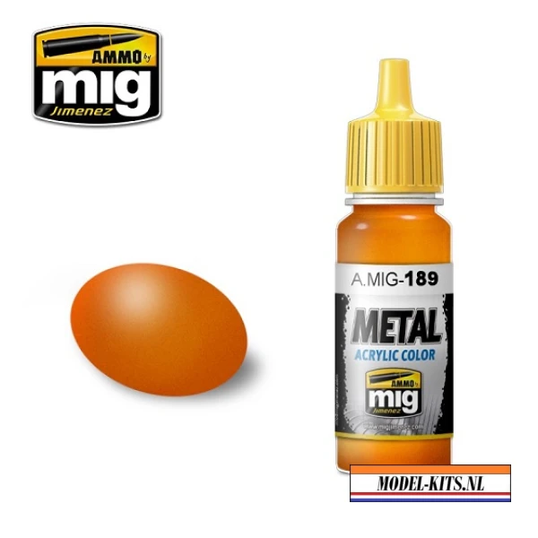 METALLIC ORANGE   17ML