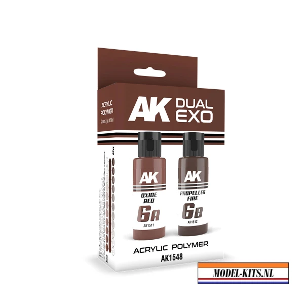 OXIDE RED AND PROPELLER FIRE DUAL EXO