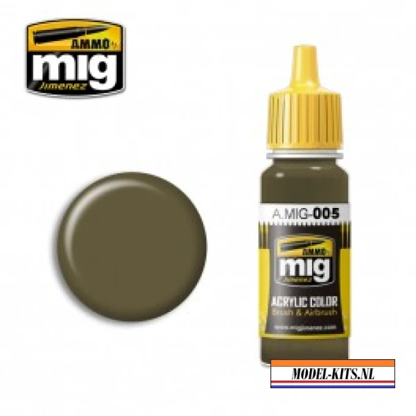 RAL 7008 GRAUGRUN COLOR   17ML