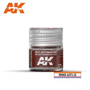 ROT ROTBRAUN RED BROWN RAL 8012 10ML