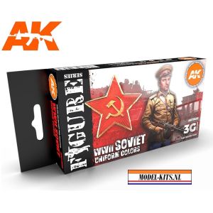 SOVIET WWII UNIFORM COLORS 3G