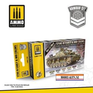 STUG III EARLY AND MID COLORS SET