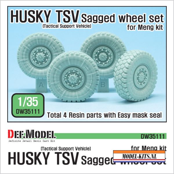 UK HUSKY TSV SAGGED WHEEL SET