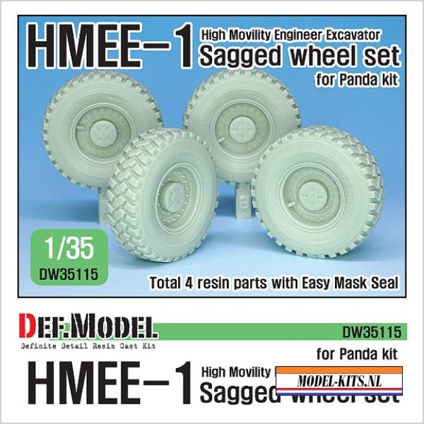 US HMEE 1 TRACKTOR SAGGED WHEEL SET