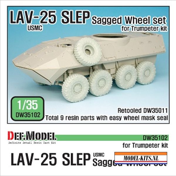 US LAV 25 SLEP SAGGED WHEEL SET