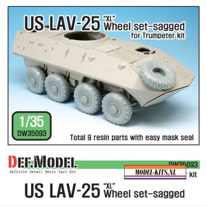 US LAV 25 XL SAGGED WHEEL SET