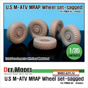 US M ATV SAGGED WHEEL SET FOR PANDA