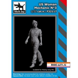 US WOMAN MECHANIC NO.3