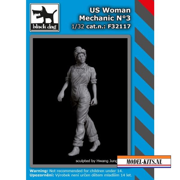 US WOMAN MECHANIC NO.3