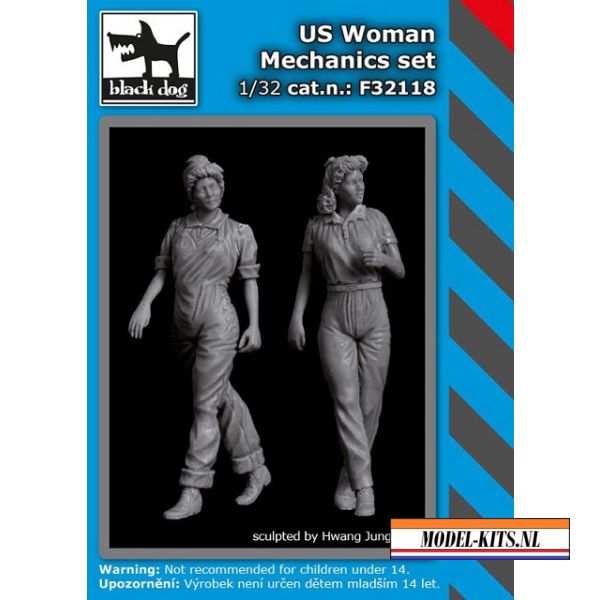 US WOMAN MECHANICS SET