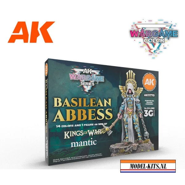 WARGAME STARTER SET BASILEAN ABBESS 14