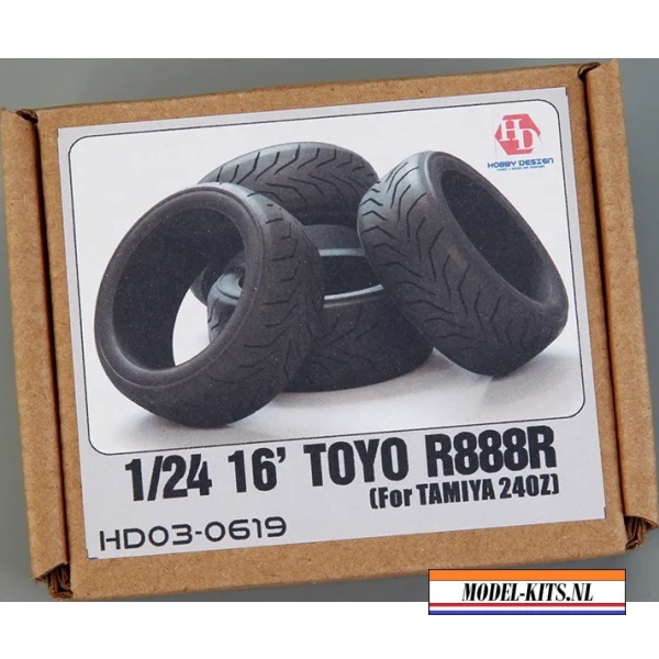 16INCH TOYO R888R FOR TAMIYA 240Z