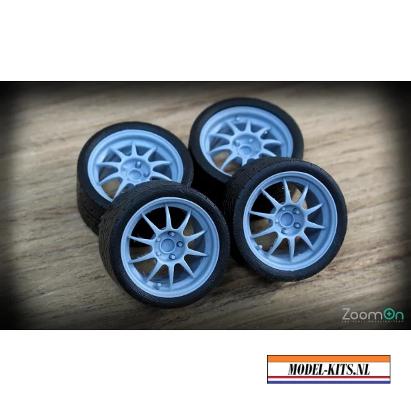 17INCH ENKEI ES TARMAC RACING RIM SET