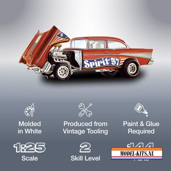 CHEVY FLIP NOSE SPIRIT 57 2