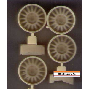 AUDI QUATTRO 4PCS 16 SPOKES