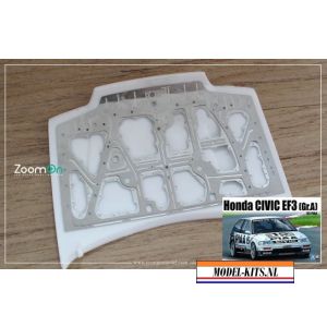 HONDA CIVIC EF3 HOOD STRUCTURE