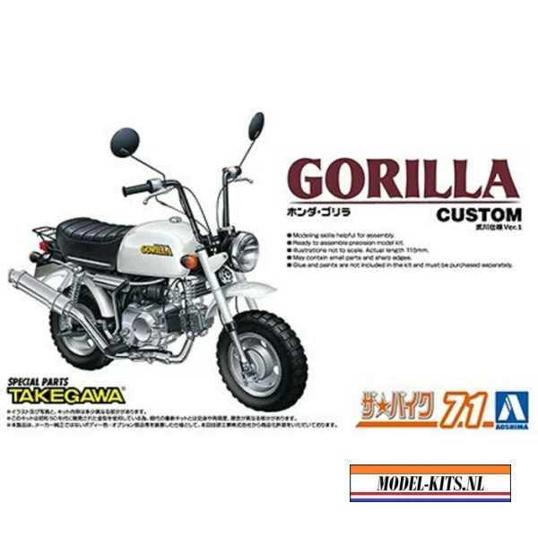 HONDA GORILLA 1978 CUSTOM TAKEGAWA VERSION 1