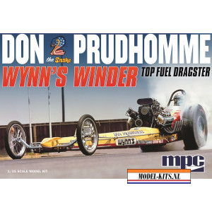 MPC921 12 Don Snake Prudhomme Wynns Winder Dragster packaging li