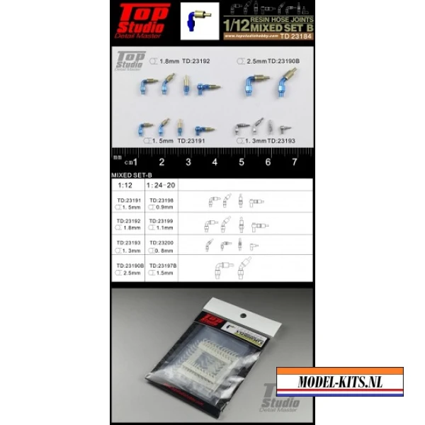 RESIN HOSE JOINTS MIXED SET B
