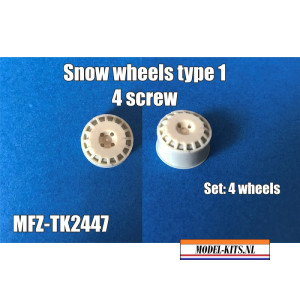 SNOW TYPE 1, 4 SCREW