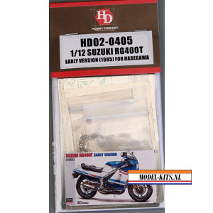 SUZUKI RG400T EARLY VERSION 1985 FOR HASEGAWA 21509