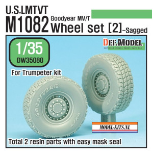 US M1082 LMTVT GY SAGGED WHEEL SET 2