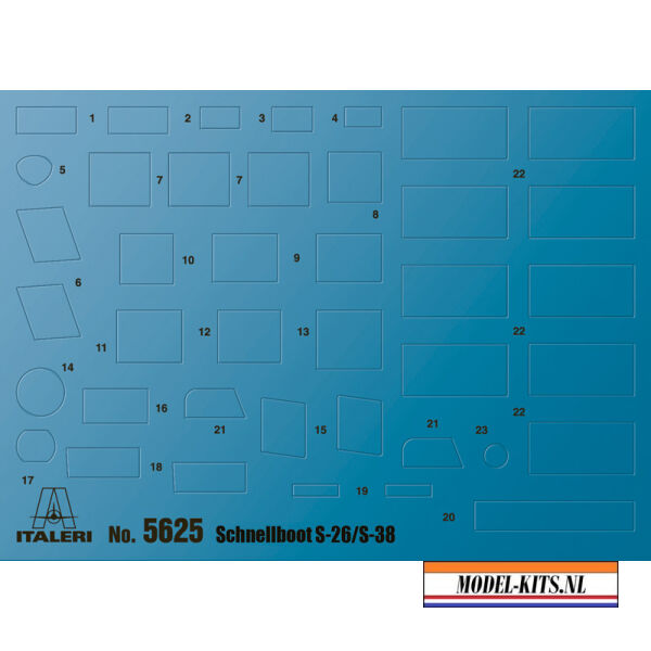 SCHNELLBOOT S 26 S 38 4