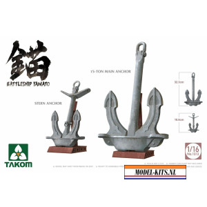 BATTLESHIP YAMATO ANCHORS