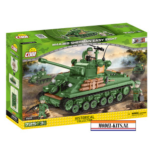 745 PCS WWII M4A3E8 SHERMAN EASY EIGHT