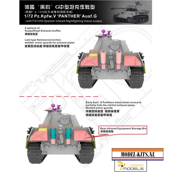PANTHER AUSF G W FG1250 INFRATED DEVICE 2
