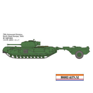 TANK CHURCHILL CROCODILE 9