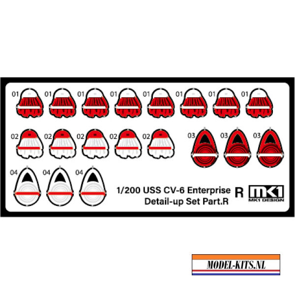 USS CV 6 ENTERPRISE DX FOR TRUMPETER 18