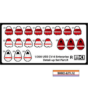 USS CV 6 ENTERPRISE DX WITH FULL WOODEN DECK 19