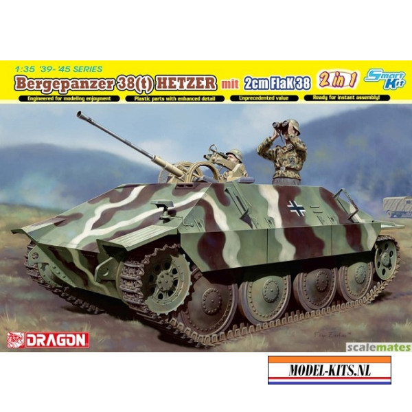 BERGEPANZER 38T HETZER WITH FLAK