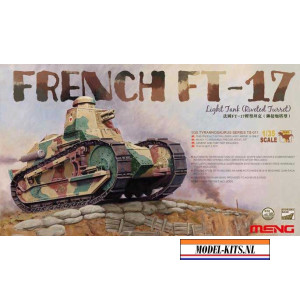 FRENCH FT 17 (RIVETED TURRET) LIGHT TANK