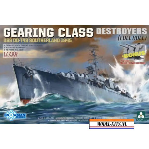 GEARING CLASS DESTROYER SOUTHERLAND USS DD 743