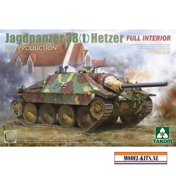 JAGDPANZER 38(T) HETZER MID PRODUCTION