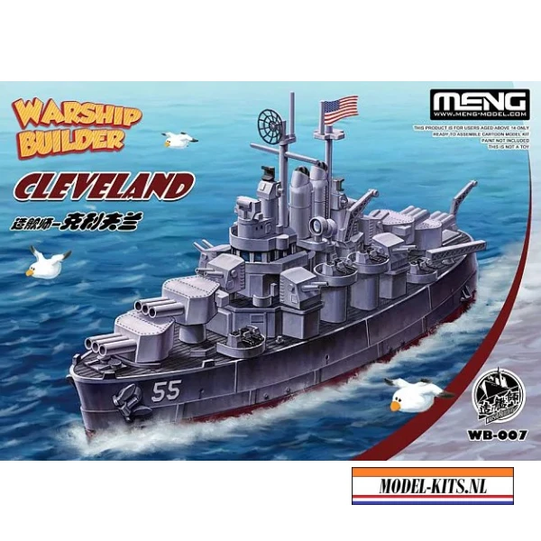 KIT WARSHIP BUILDER USS CLEVELAND