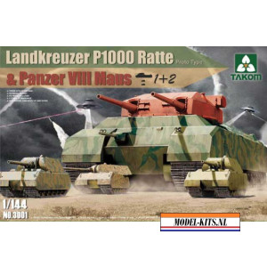 LANDKREUZER P1000 RATTE (PROTO TYPE) & PANZER VI