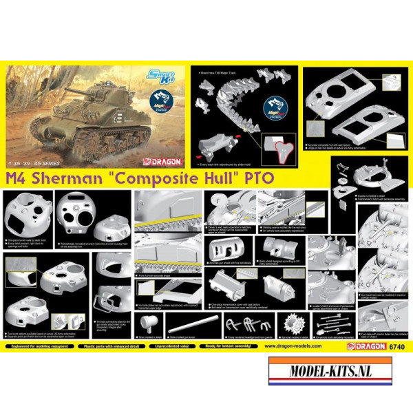 M4 SHERMAN COMPOSITE HULL PTO