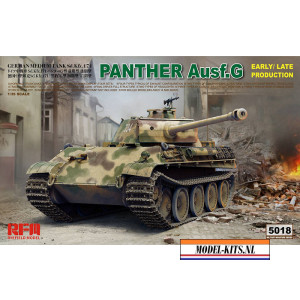 PANTHER AUSF G EARLY,LATE PRODUCTIONS