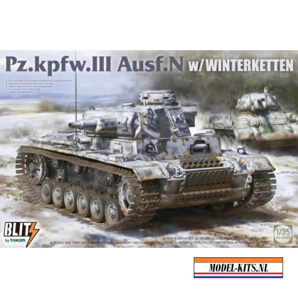 PANZER III AUSF.N WITH WINTERKETTEN