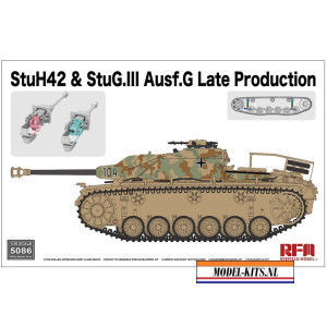 STUH42 AND STUG III AUSF.G LATE PRODUCTION