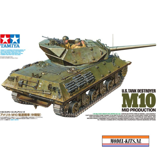 U.S. TANK DESTROYER M10 MID PRODUCTION