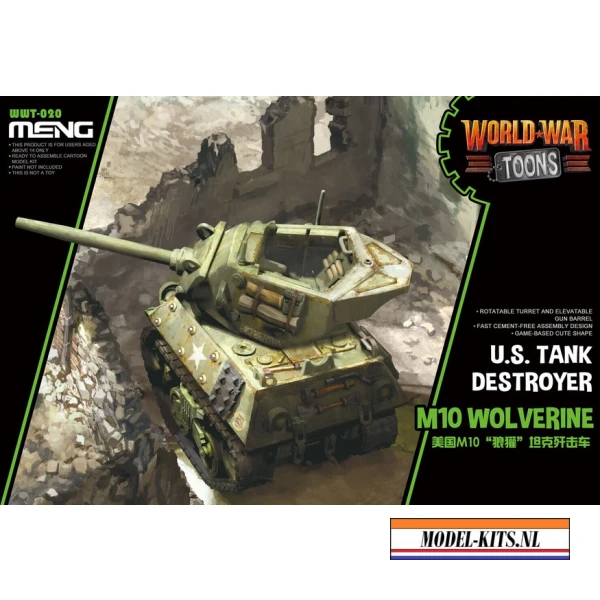 WORLD WAR TOON LITH TANK M10 WOLVERINE