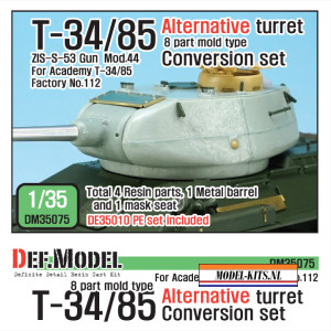 85 PART MOLD ALTERNATIVE TURRET SET