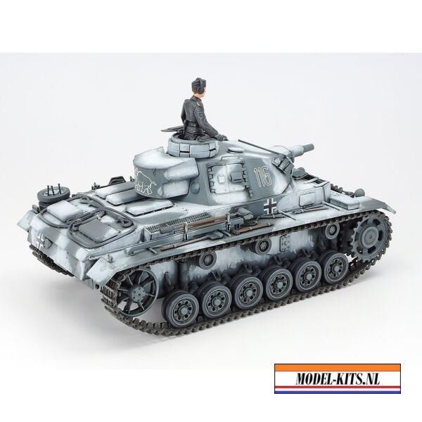 PANZERKAMPFWAGEN III AUSF. N WITH PE PARTS AND METAL BARREL 2
