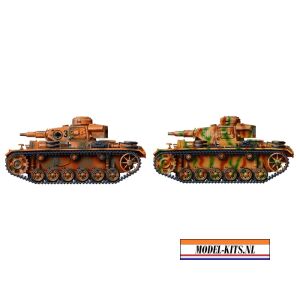 PANZERKAMPFWAGEN III AUSF. N WITH PE PARTS AND METAL BARREL 9